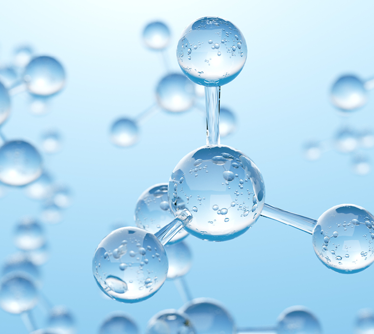 Image of Hyaluronic acid in a liquid form.