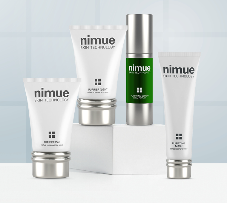 Nimue Product Purifying Range For problematic Skin.